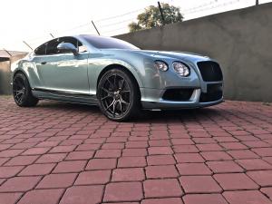 Bentley Continental GT V8 S by Autofuture Design on Vorsteiner Wheels (V-FF 103) 2017 года